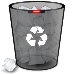 Recycle Bin Full 3 Icon 256x256 png